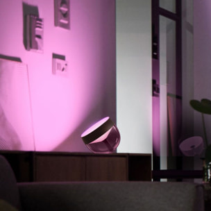 Lampe connectée PHILIPS HUE W&C Iris Noir