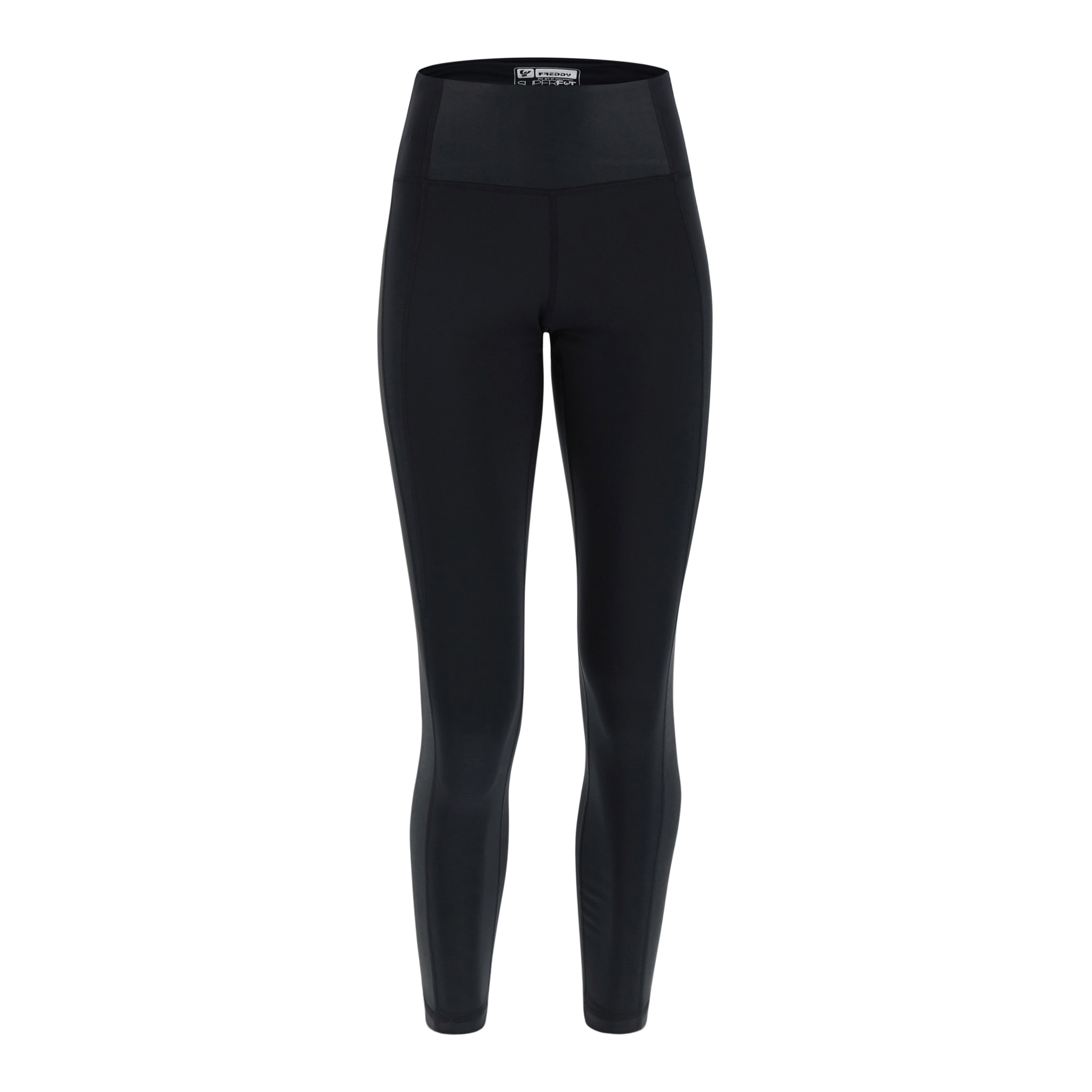 Leggings SuperFit 7/8 traspiranti vita alta e bande coated