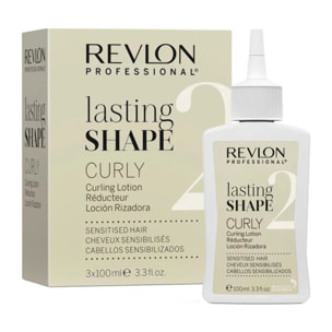 REVLON PROFESSIONAL Lasting Shape Curly Curling Lotion 3x100ml Capelli Sensibilizzati