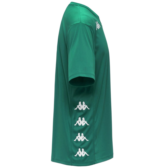 Kappa - Camisetas de juego Hombre Verde - Kappa4Football Dastolo