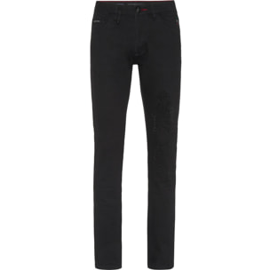PHILIPP PLEIN Jeans Straight Cut DRAGON