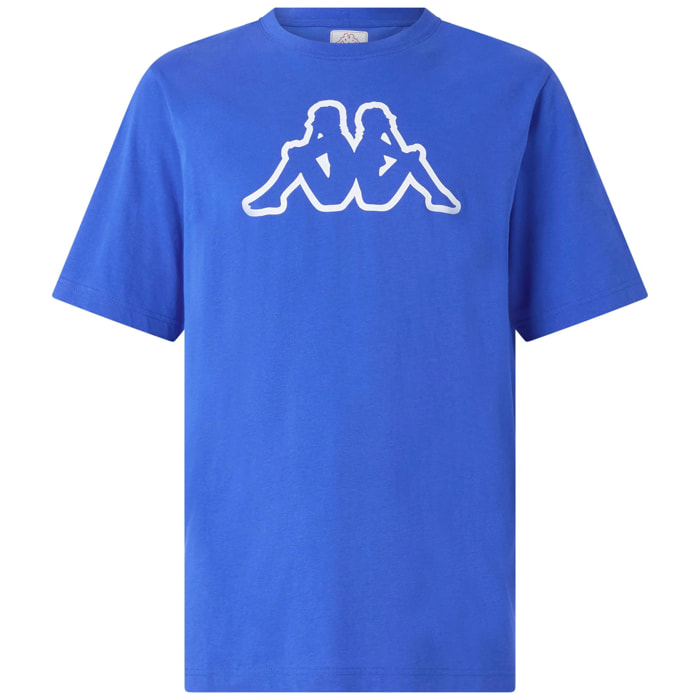 Kappa - T-Shirts & Top Uomo Blu - Logo Korpo Cromen