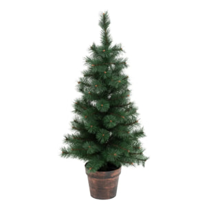 Sapin artificiel Windy Peak H.100cm vert