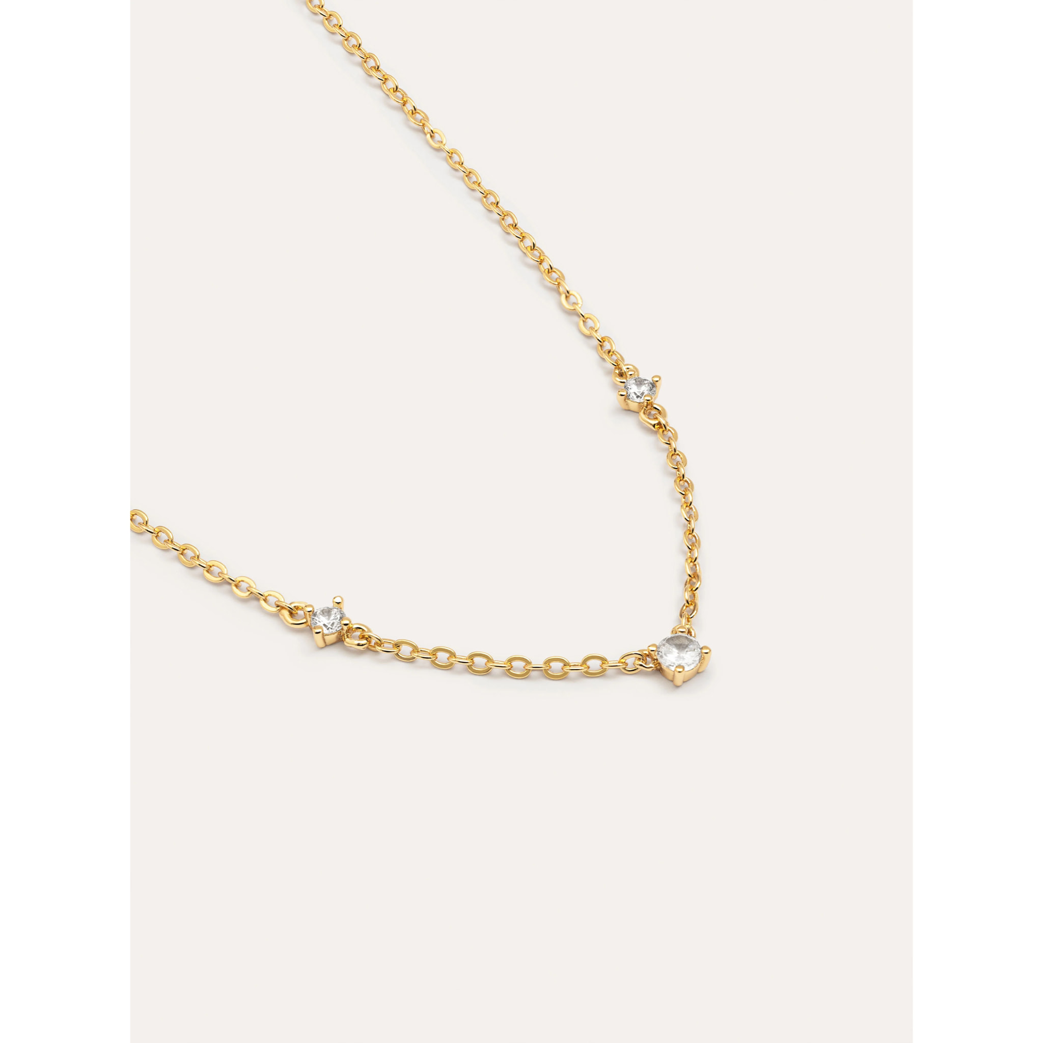 Collar Lira Baño Oro