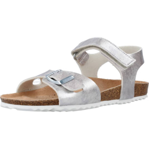 Sandalias Niña de la marca GEOX  modelo J ADRIEL GIRL C PLATA