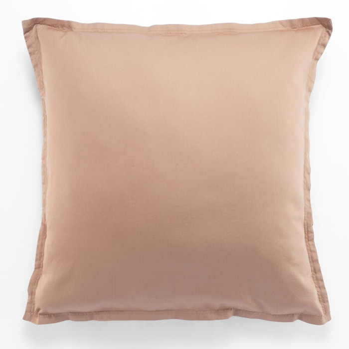 Paire de Taies D'oreiller 1pcs 100% Satin De Coton 105 Fils Rose