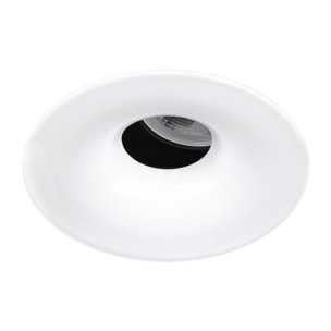 Ledsc4 LedsC4 Downlight LED Ajustable 300 Lúmenes 2700K Aluminio Blanco - Iluminación Moderna para Hogar y Oficina, Diseño Elegante y Funcional, Serie Play Soft Mini Round