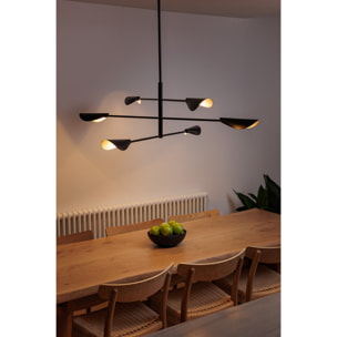 LIGGERA Lampe suspension noire