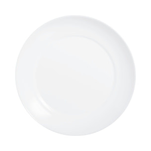 Assiette plate blanche 25 cm Apy - Luminarc