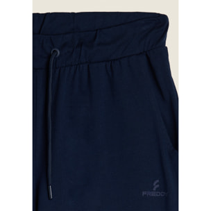 Pantaloni sportivi elasticizzati con fondo dritto