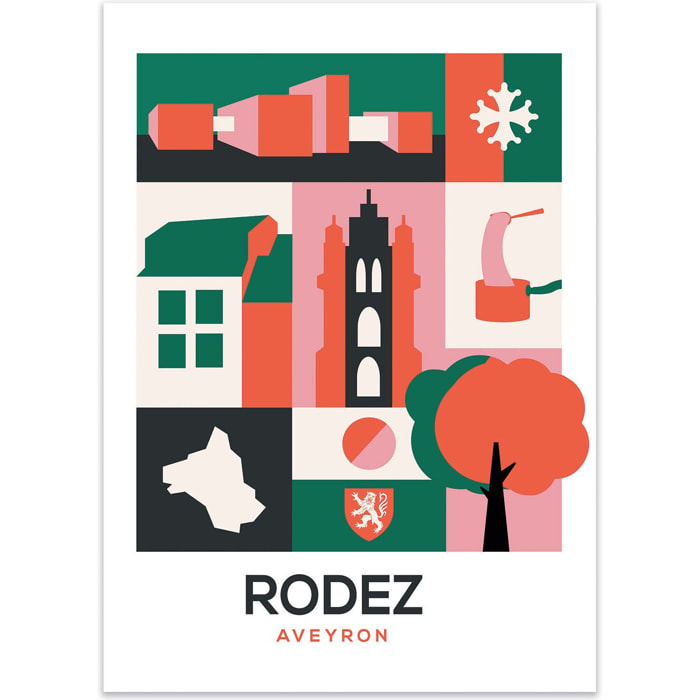 Affiche - Rodez - Posuta