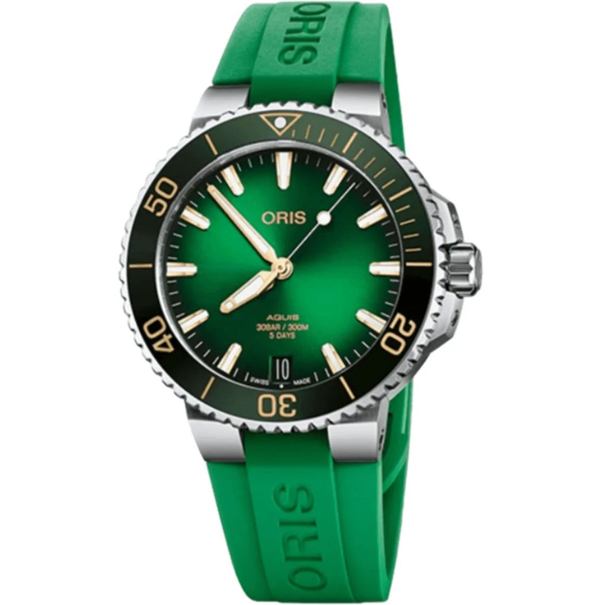Reloj Oris 4127-07-4-22-77FC Hombre Analogico Automatico con Correa de Caucho