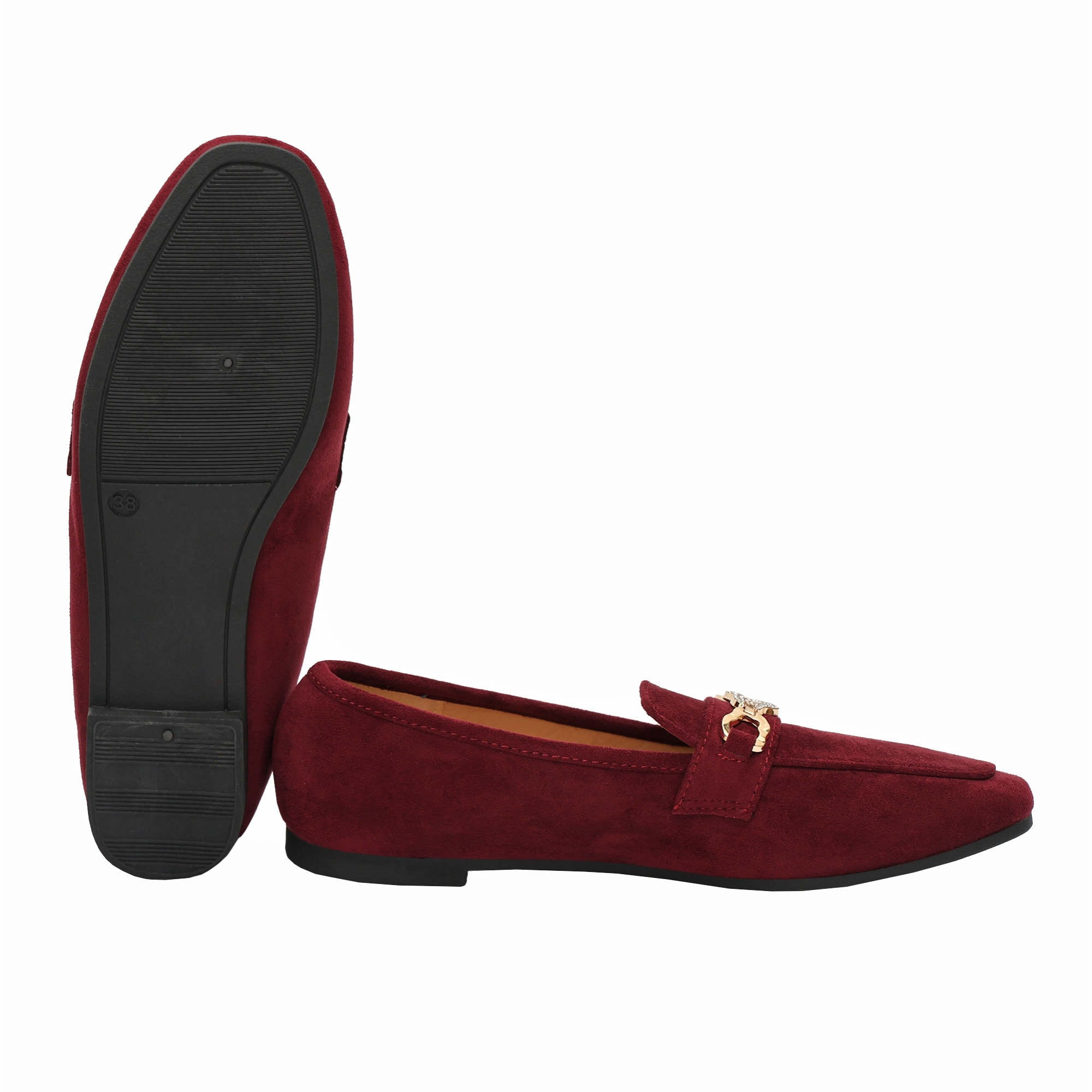 Mocassini con accessorio - tacco 1,0 cm