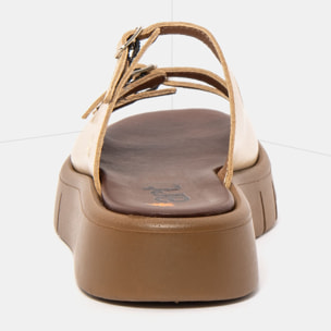 Sandalias 1847 NAPPA SHINNY CHAMPAGNE/ MALAGA color Champagne