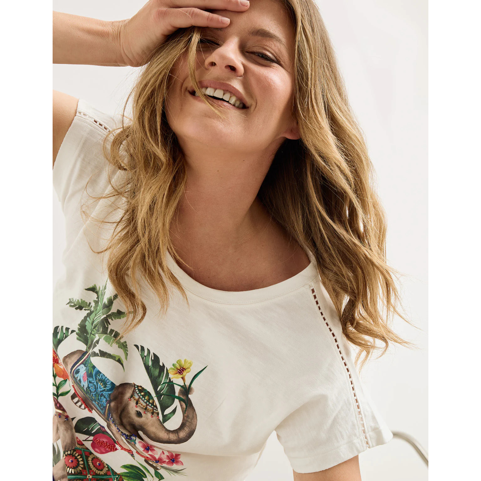 Camiseta Manga Corta Blanco - Folgan