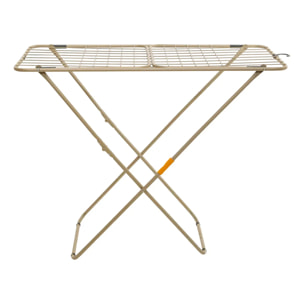 Étendoir à linge Sahana pont L.176cm pliable beige