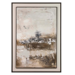 Cuadro Abstracto 100% Pintado A Mano 120x6x170 Cm