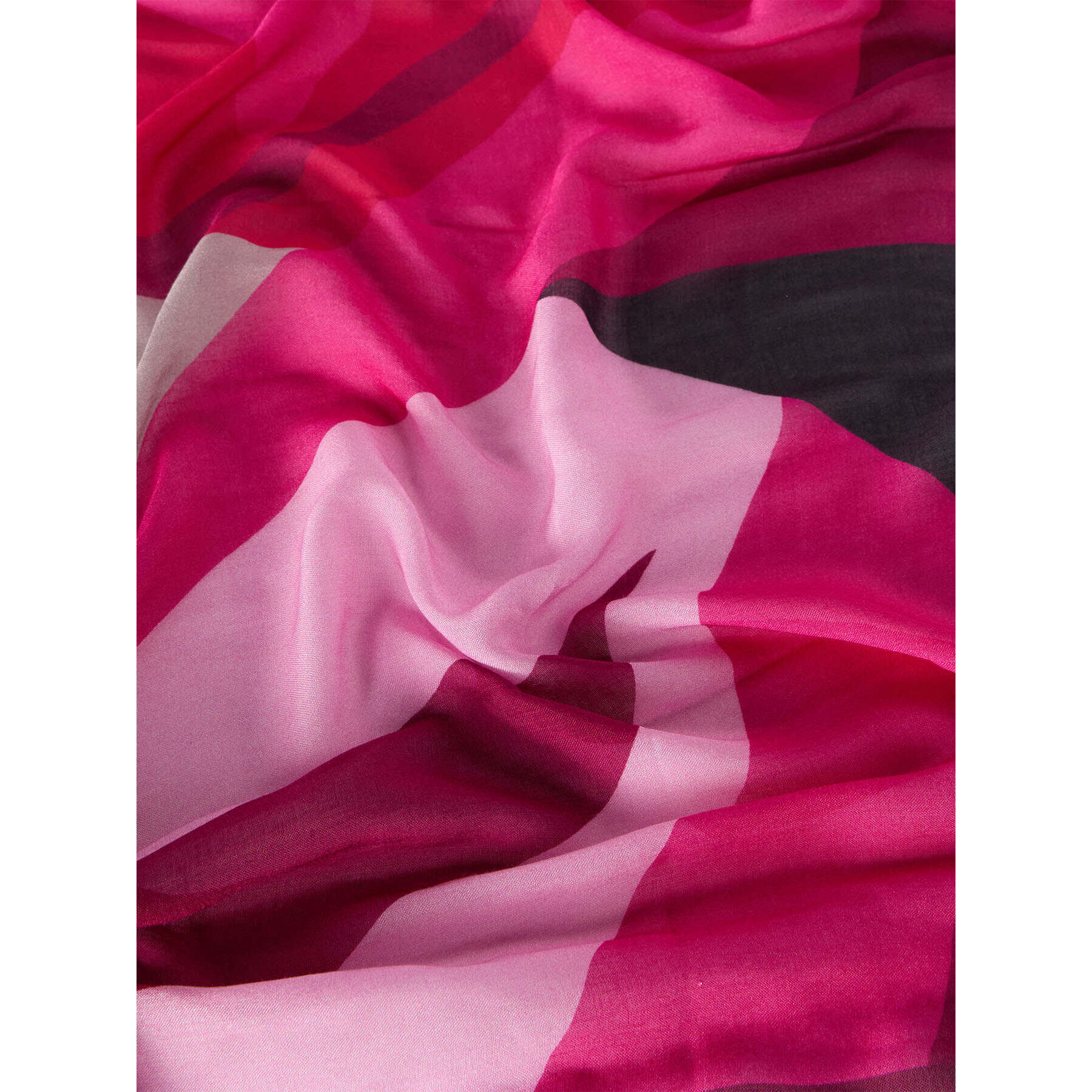 Fiorella Rubino - Foulard largo con estampado colorido - Fuchsia