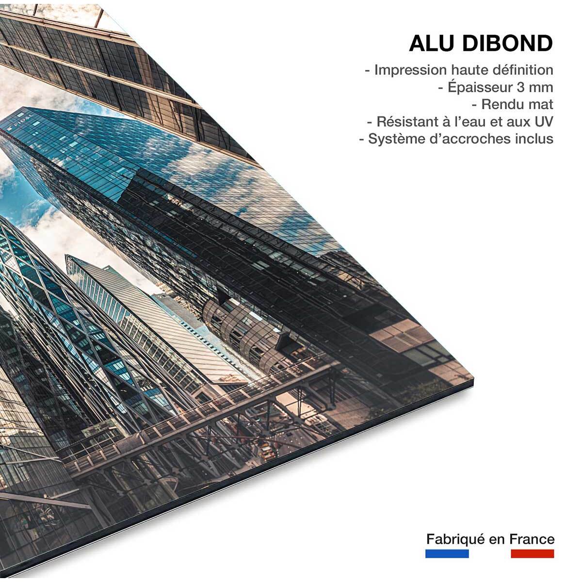 Tableau paris quartier la defense Tableau alu Dibond