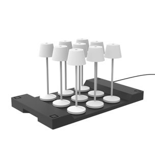 9 Lampe de table EMILY + Socle de charge