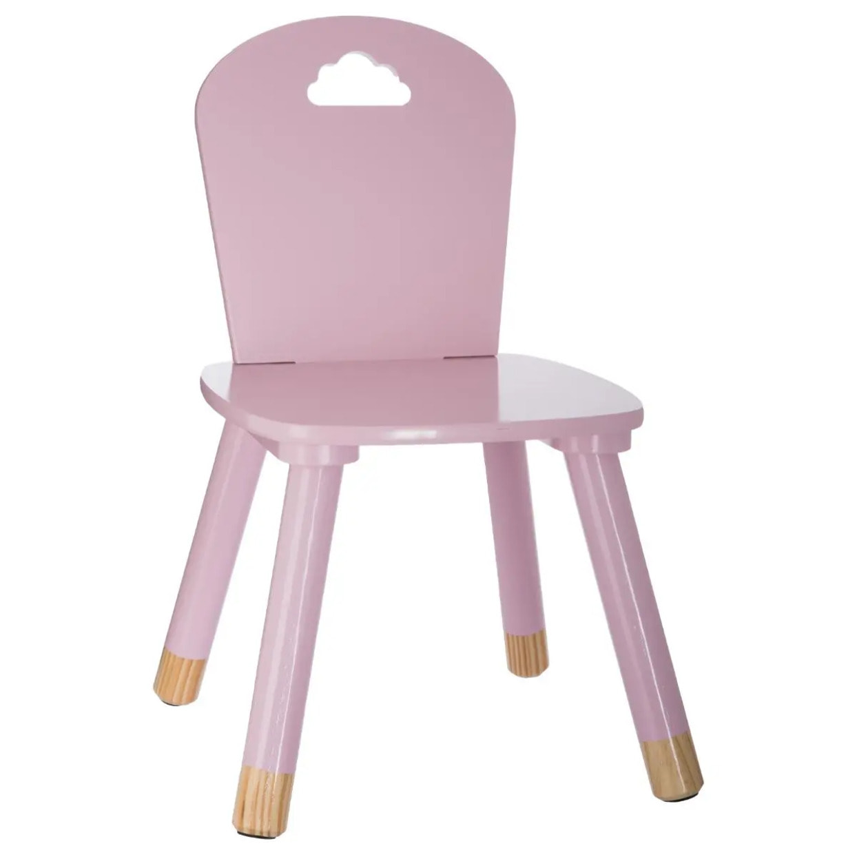 Chaise enfant "Douceur" rose