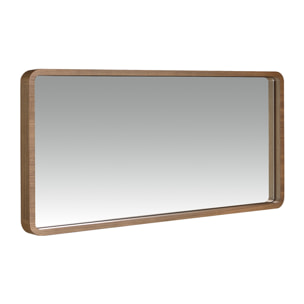 Espejo de pared Angel Cerda DM y nogal 100x50x7cm