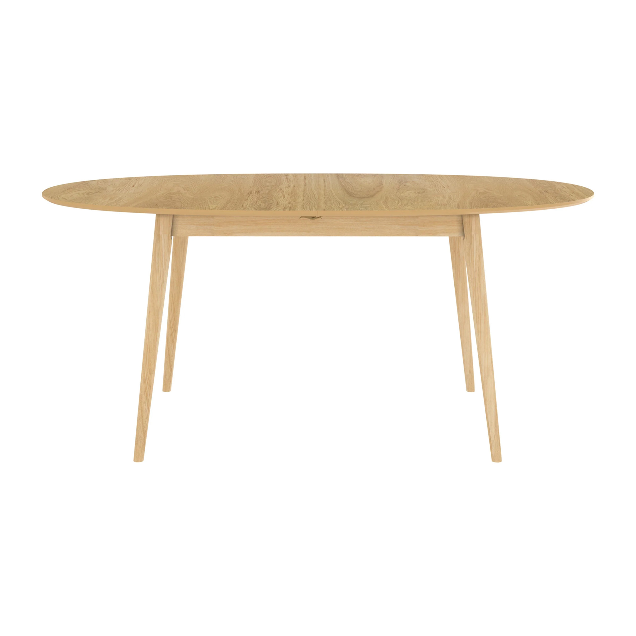 Table ovale 6/8 personnes extensible en bois clair 170/200 cm - Eddy