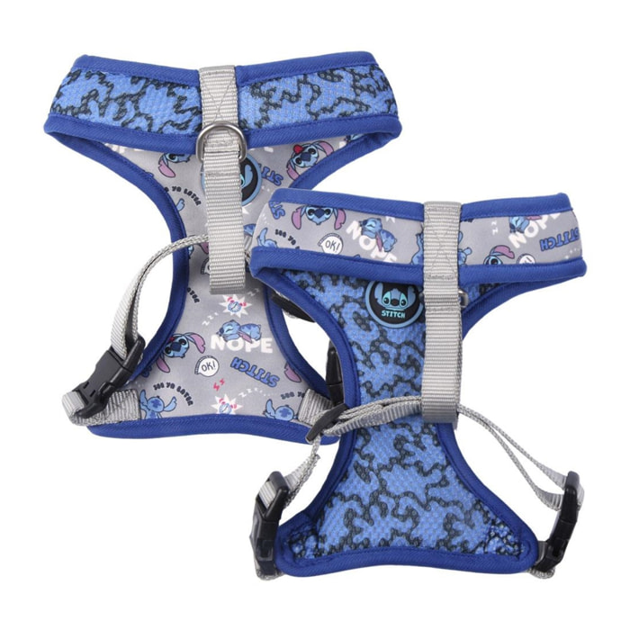 Arnés reversible para perros diseño stitch