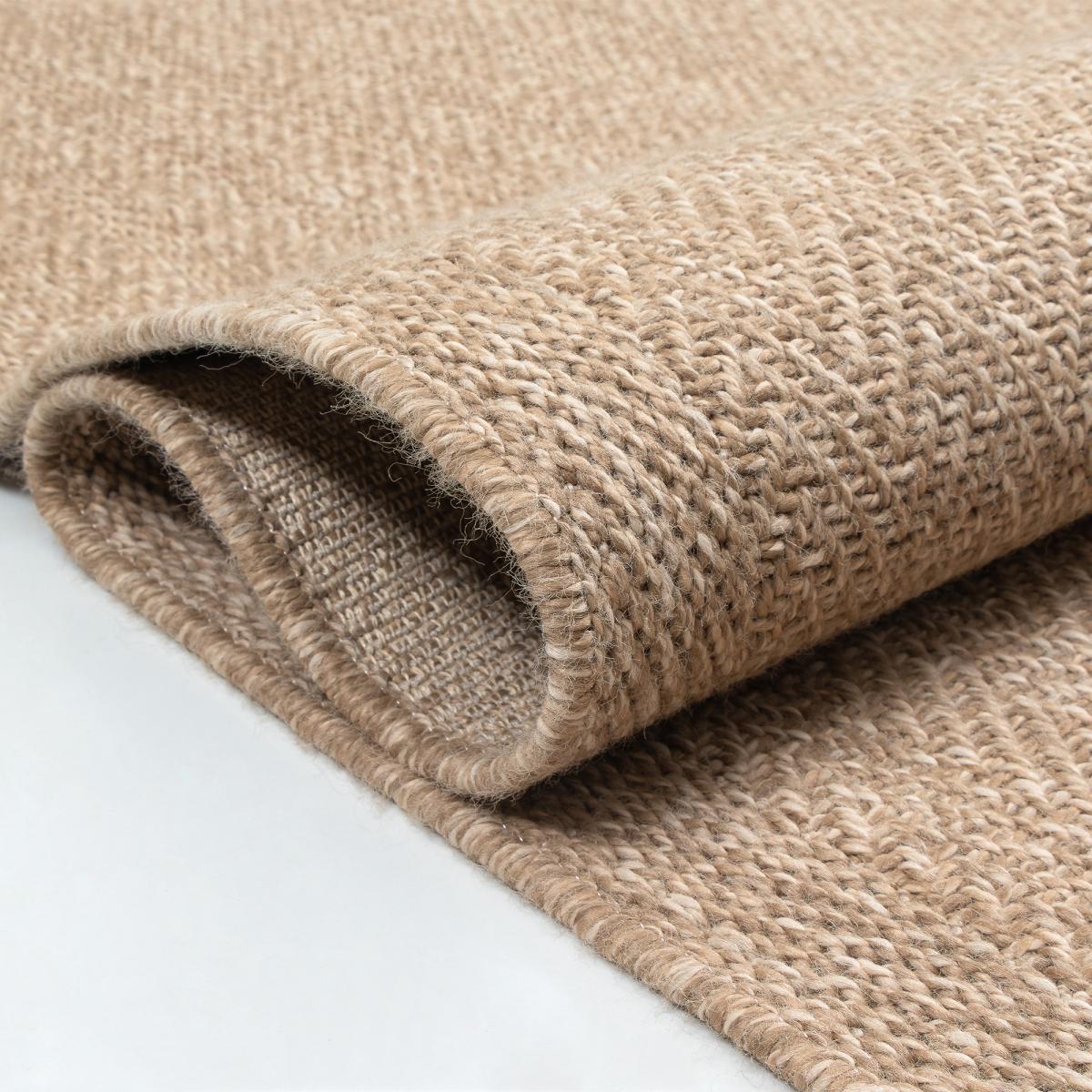 Tapis extérieur intérieur NOLIM aspect jute motif uni