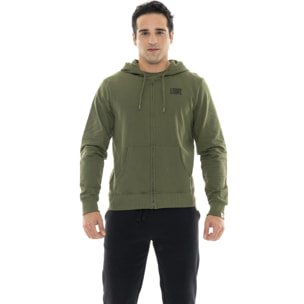 Sudadera de invierno para hombre con capucha y cremallera "Basic"