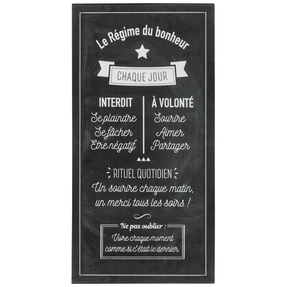Sticker relief régime bonheur