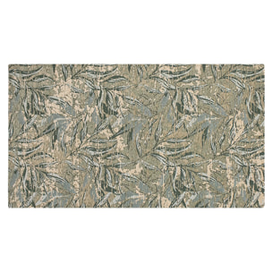 TAPPETO ARREDO DIS.FOLIAGE VERDE CENERE 140X200 CM CON ANTISCIVOLO