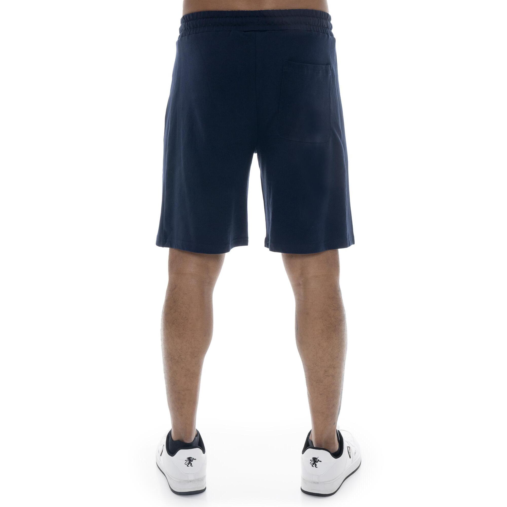 Pantaloncini da uomo in cotone non garzato Leone Patch