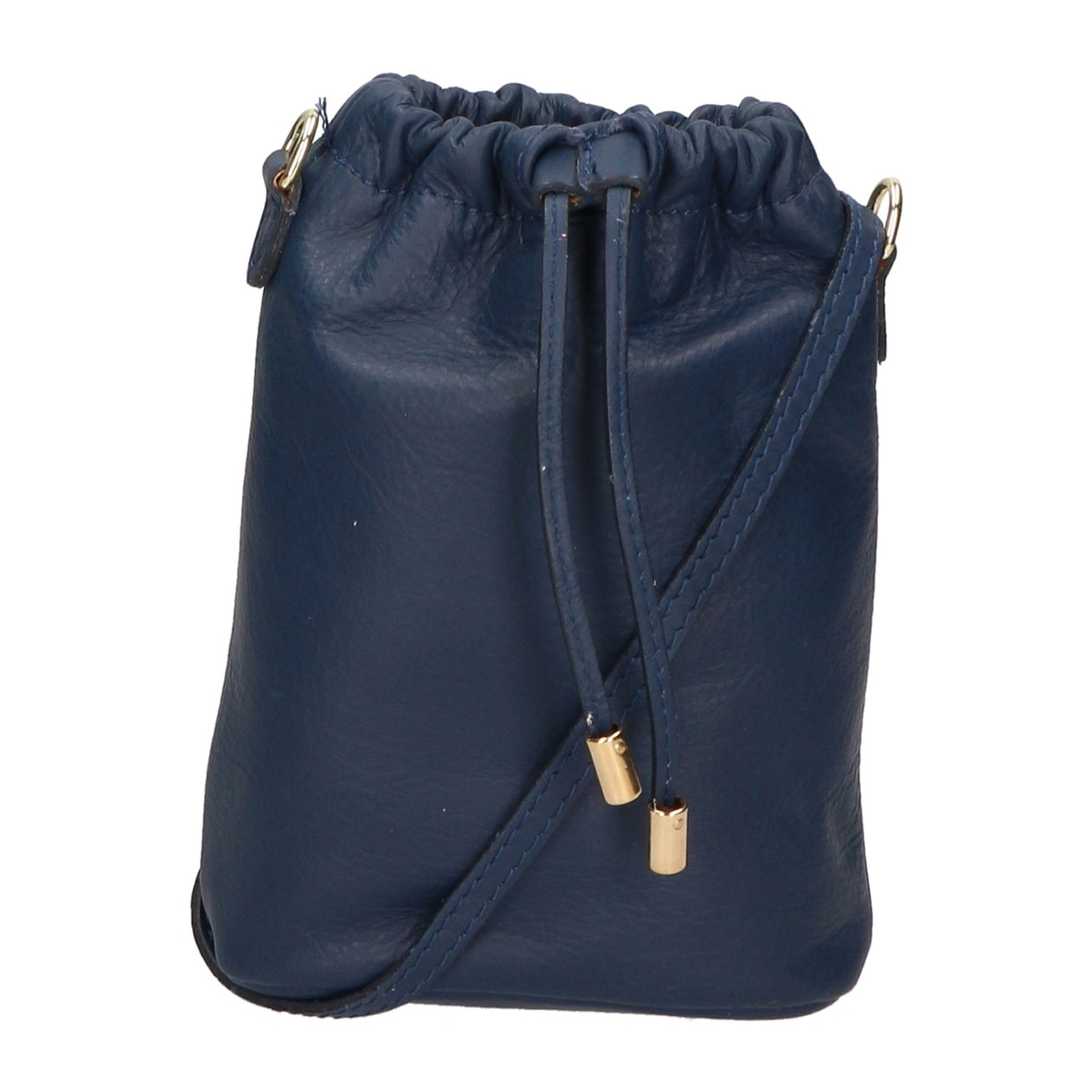 Borsa a sacca da donna - Modello Angela - Vera pelle - 16.0 x 20.0 x 7.0 cm