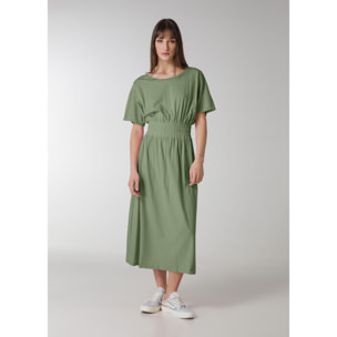 DEHA - Vestito lungo JERSEY LONG DRESS in cotone per donna