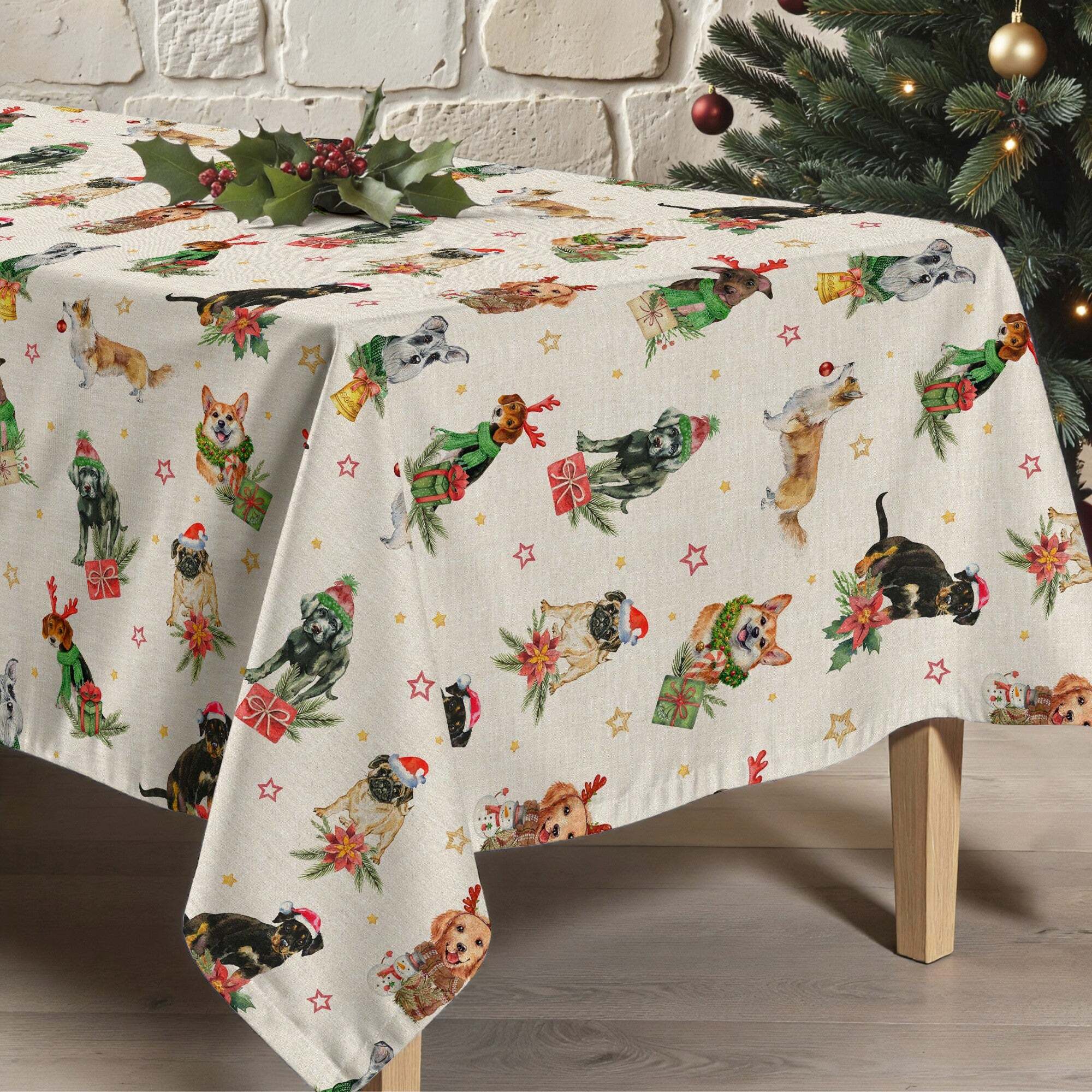 Nappe en résine Anti-tâches Bl Christmas 31