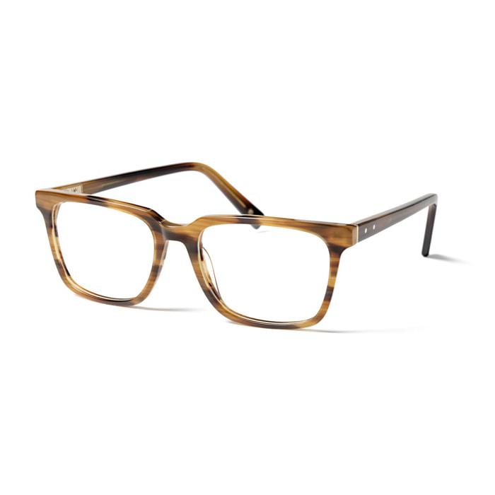 Gafas de sol OCEAN BERLIN - Plana espacial azul oscuro con patillas metálicas doradas
