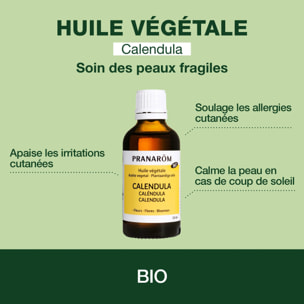Pranarom - Huile Végétale de Calendula - Bio - 50 ml
