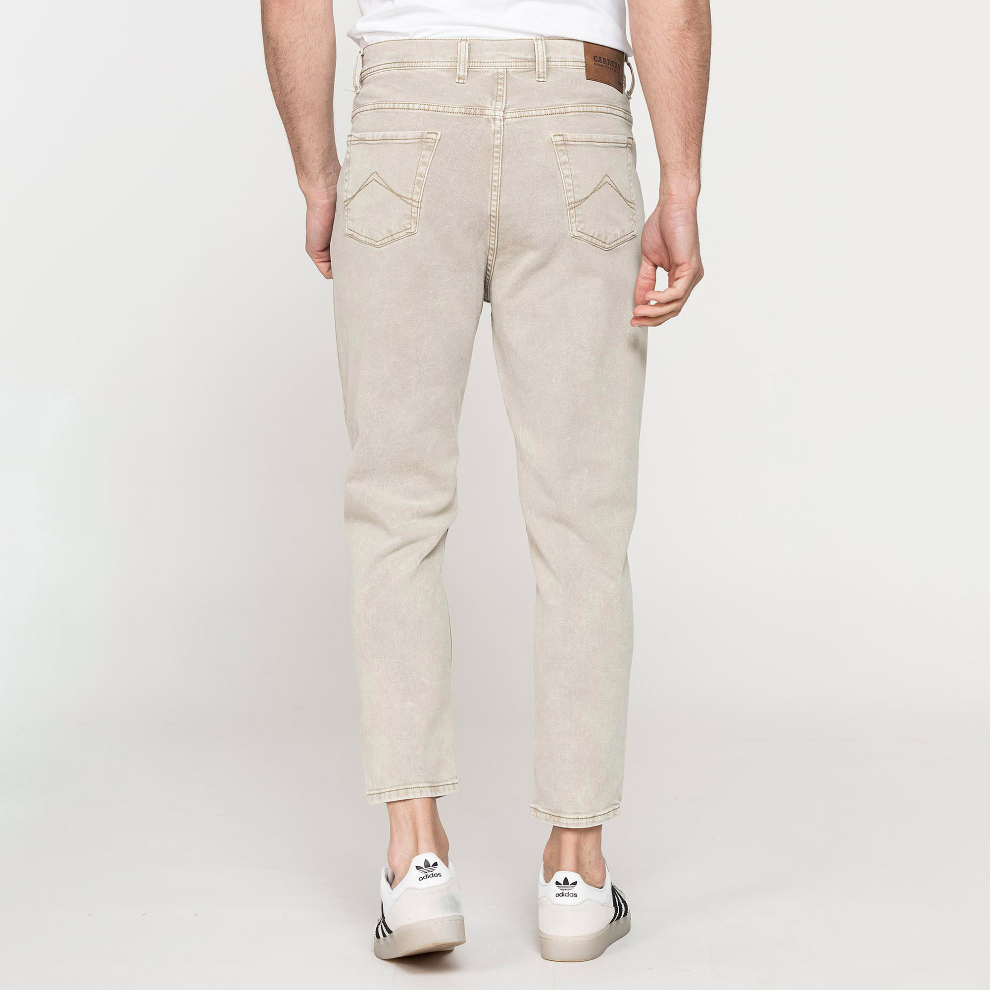 COLOR JEANS UOMO IN BULL DENIM STRETCH MOD. 739 TINTO OLD