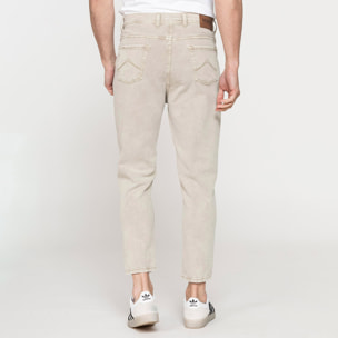 COLOR JEANS UOMO IN BULL DENIM STRETCH MOD. 739 TINTO OLD