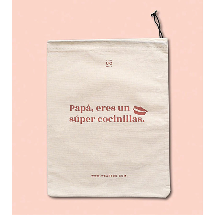 Bolsa Tela "Papá cocinillas"