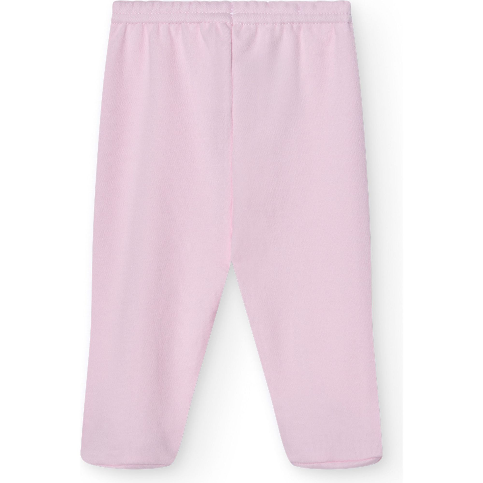 Polaina bebé algodón con pies invierno