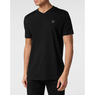 PHILIPP PLEIN Maglietta con scollo a V GOTHIC PLEIN