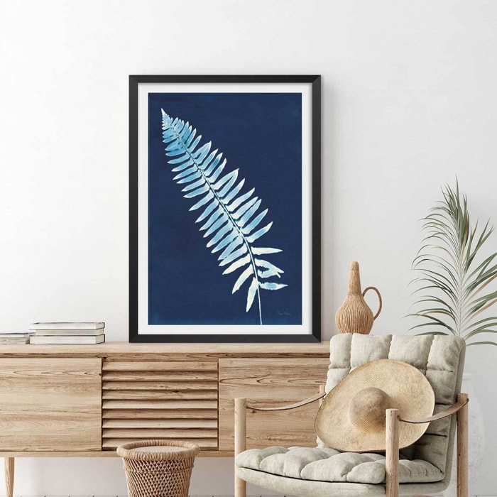 Affiche Fougère bleue Affiche seule