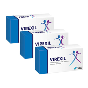 NUTRI EXPERT - Virexil - Aide à maintenir l?endurance - Stimule la libido et le désir - Contribue à une spermatogénèse normale - Complexe aux Actifs stimulants - Actifs d?origine naturelle - Lot de 3