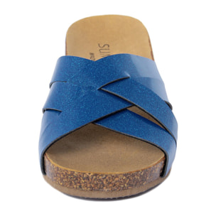 Ciabattina Summery Blu Made in Italy