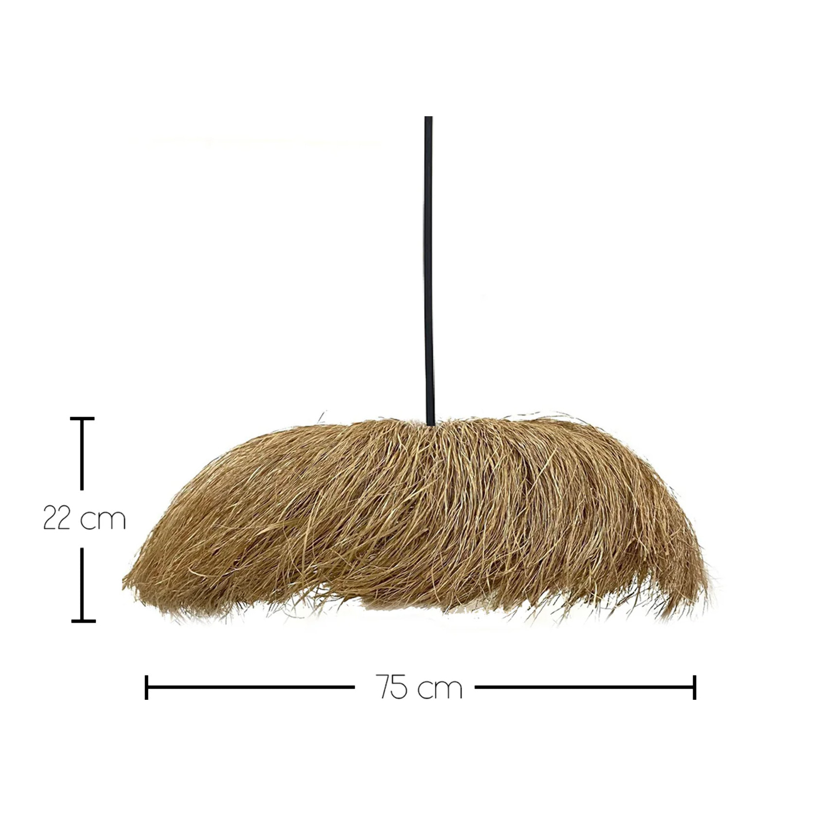 Suspension secteur HAVANA D75CM 5M