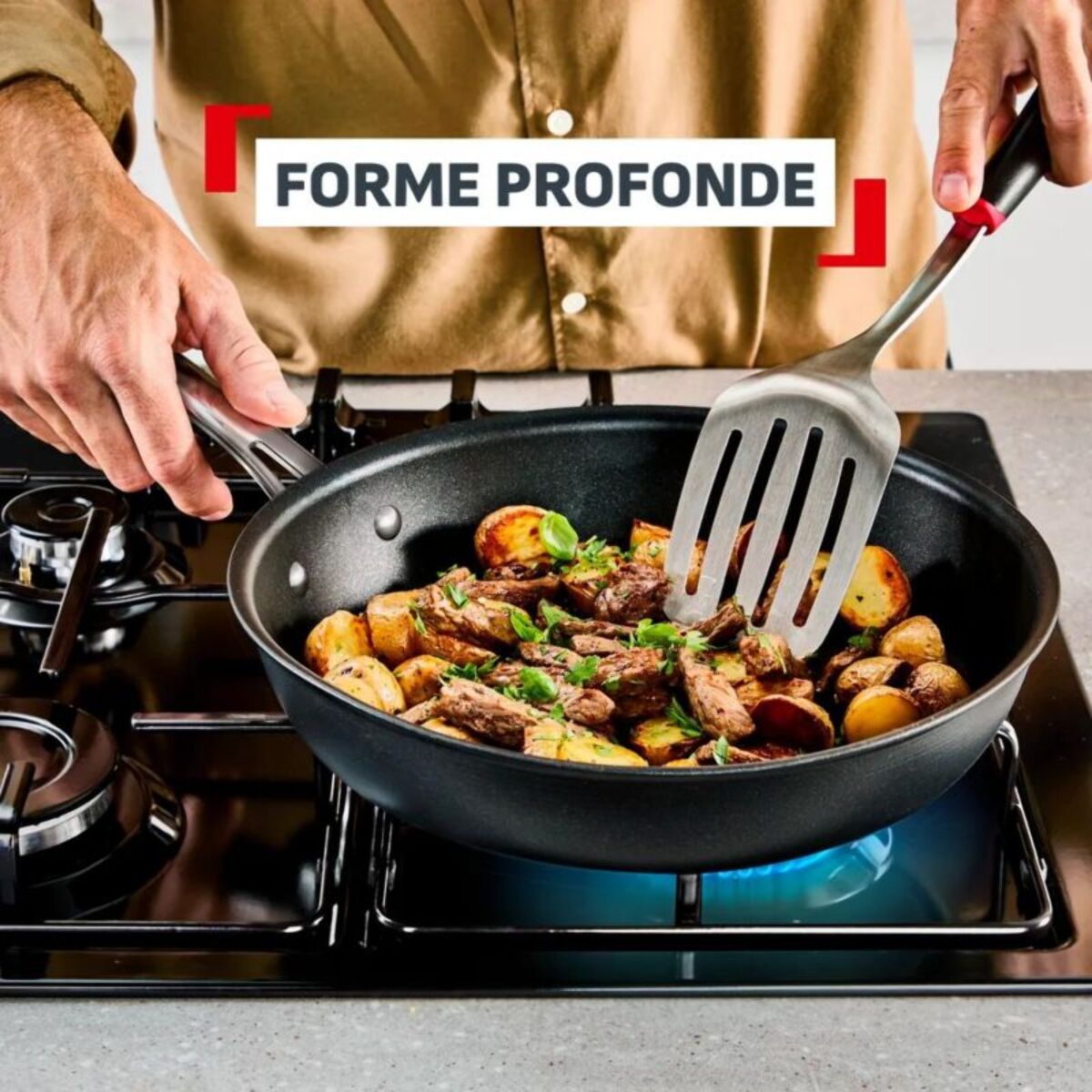 Poêle TEFAL 30 cm Excellence +