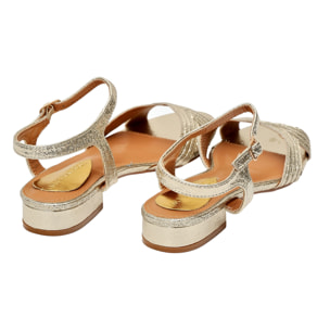 Sandali cinturino regolabile - tacco 3,0 cm