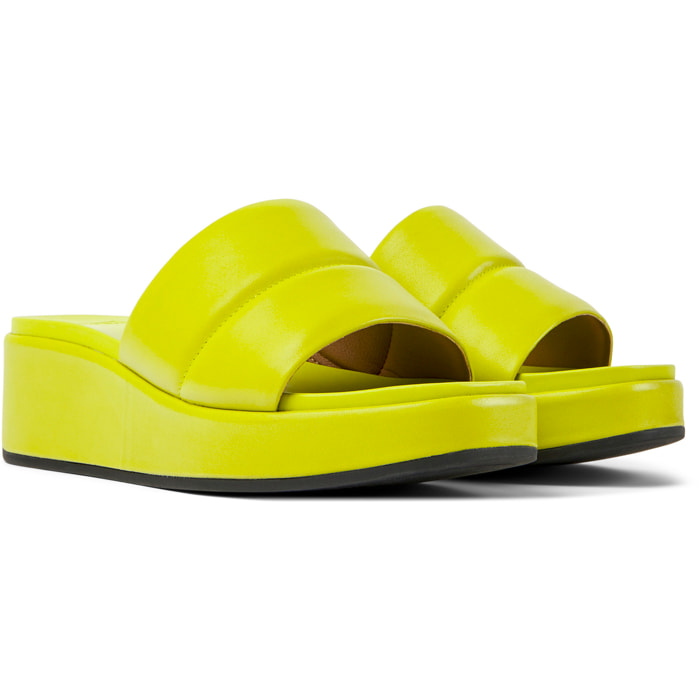 Sandalias - CAMPER Misia - Verde - Cuero liso